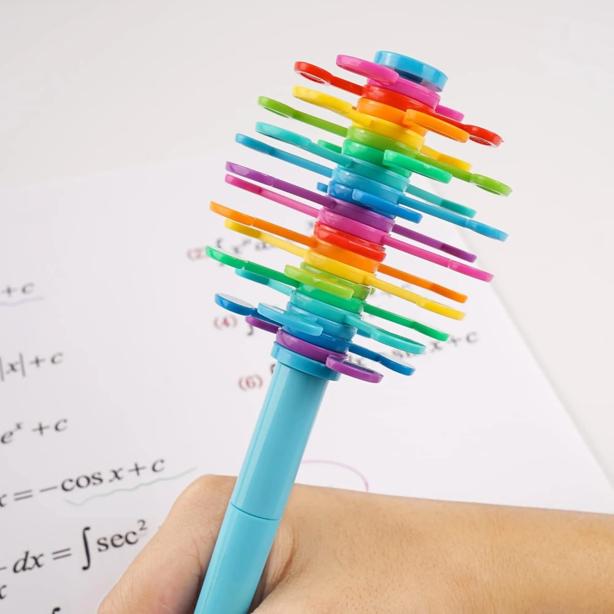 Fidget Rotating Decompression Ballpoint Pens for Students 8