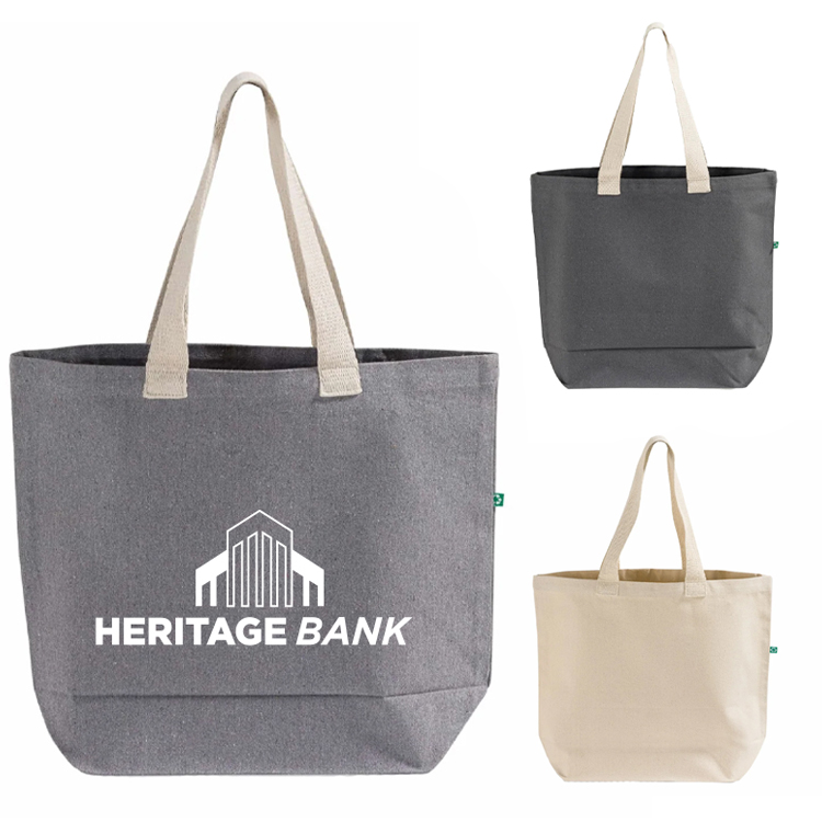 Trillium Trend Recycled Canvas Tote Bag 12