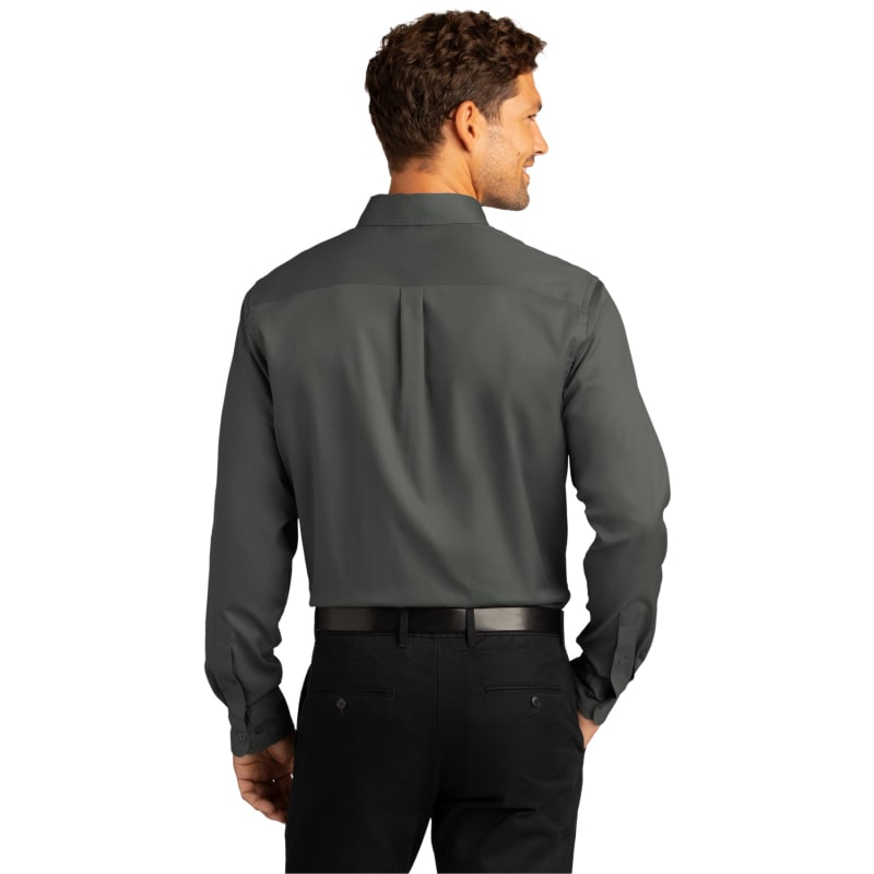 Port Authority Long Sleeve SuperPro React Twill Shirt. 18