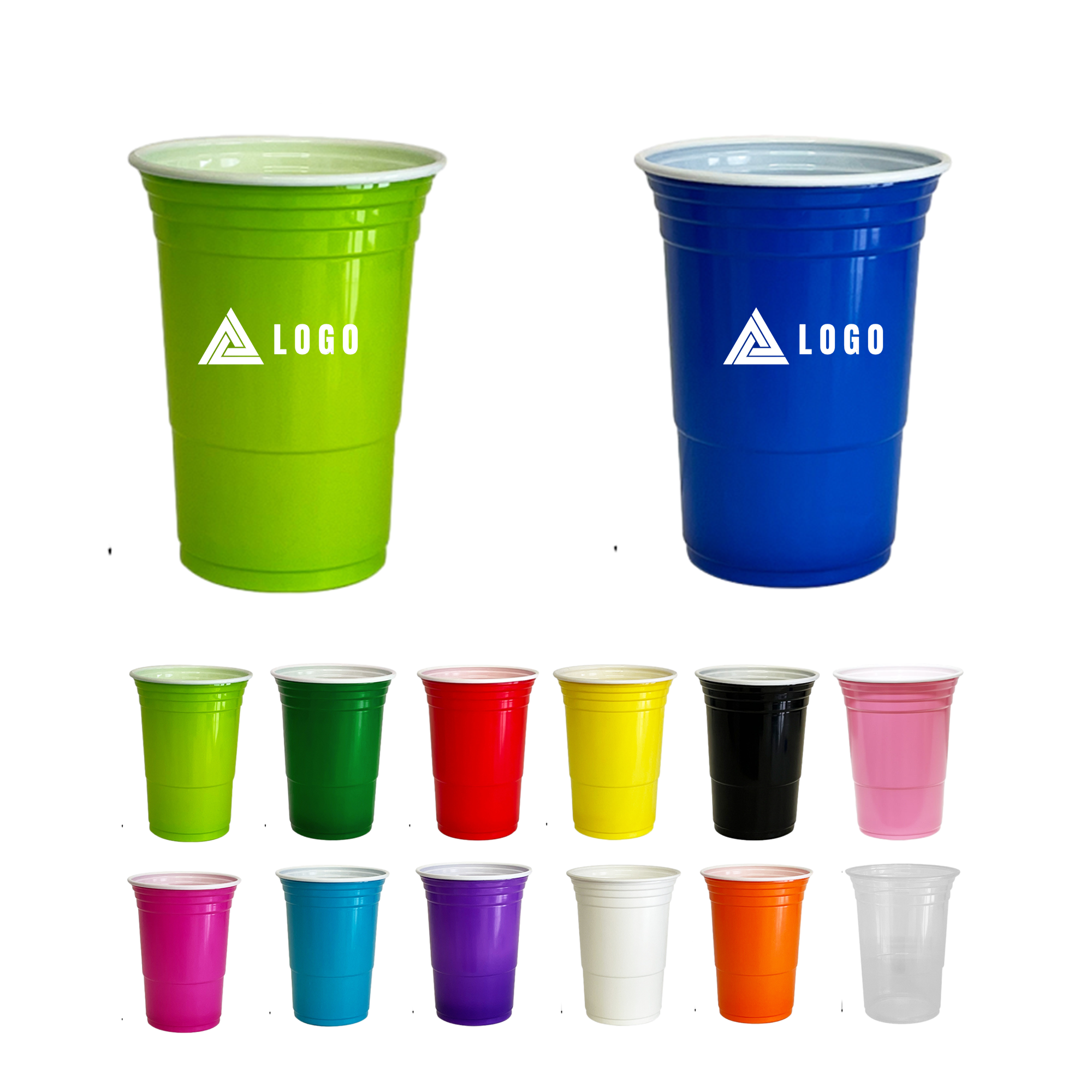 Custom 16Oz Stadium Plastic Cups 2