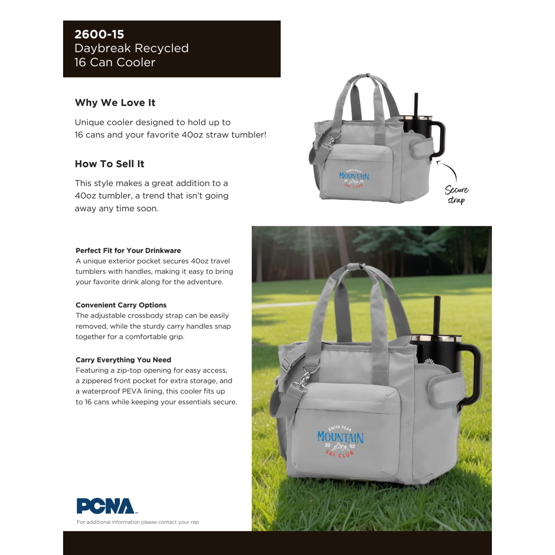 Daybreak Recycled 16 Can Cooler 22