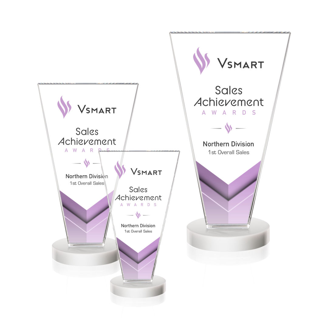 Burney VividPrint™ Award - White