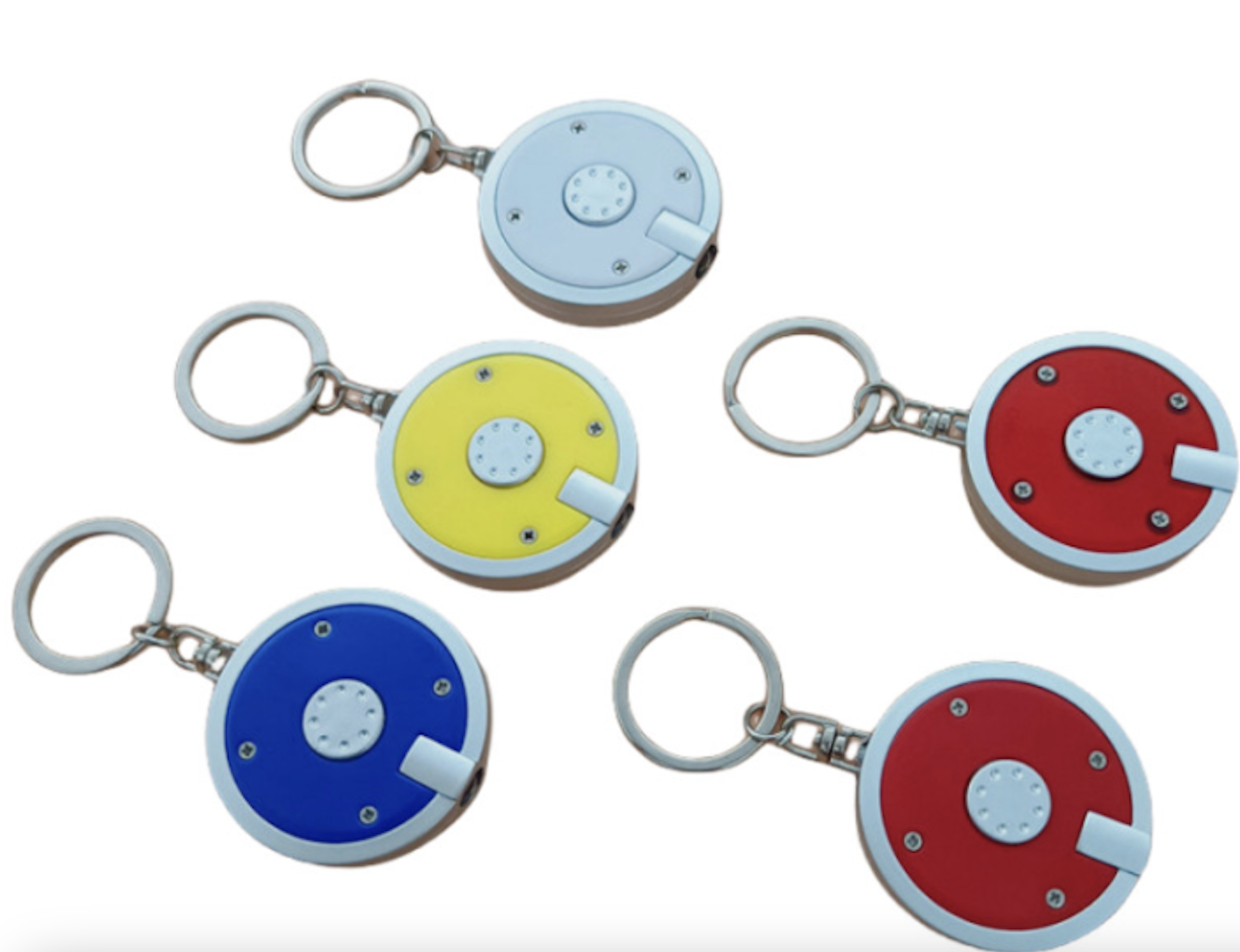 Round LED Light Key Tag 1