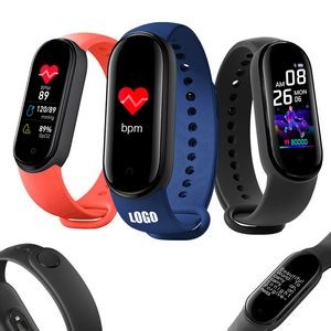 Round Fitness Tracker Watch With Detachable USB Charger 8
