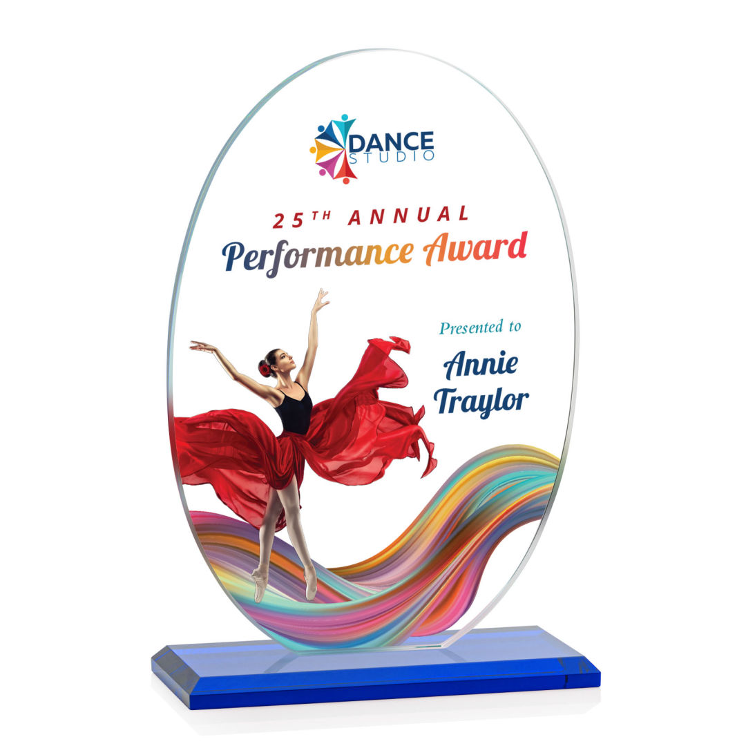 Austin (Vert) VividPrint™ Award - Blue 13