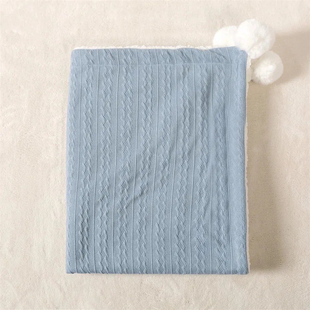 Embroidered Fleece Baby Blanket 1