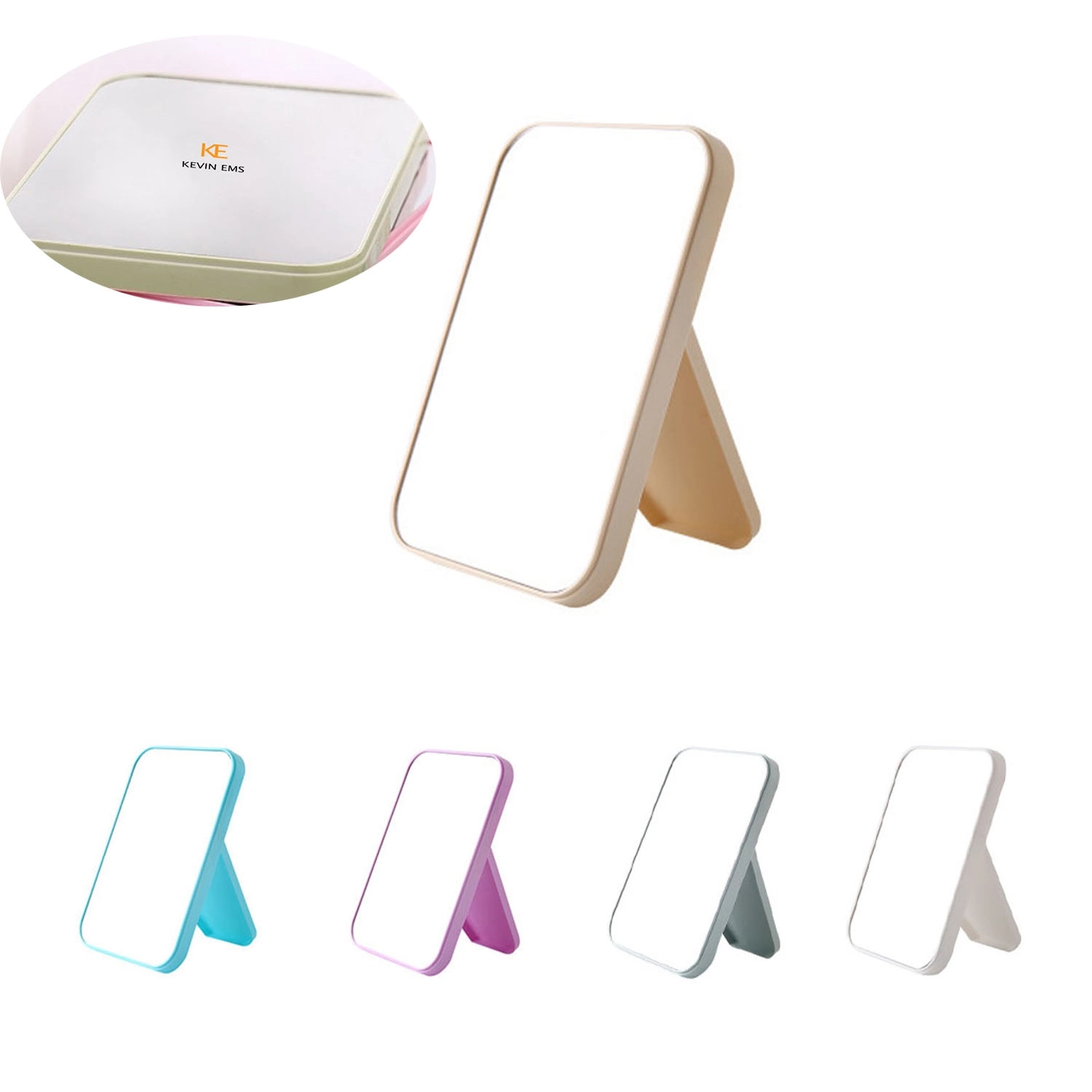 Folding a Portable Cosmetic Mirror 2