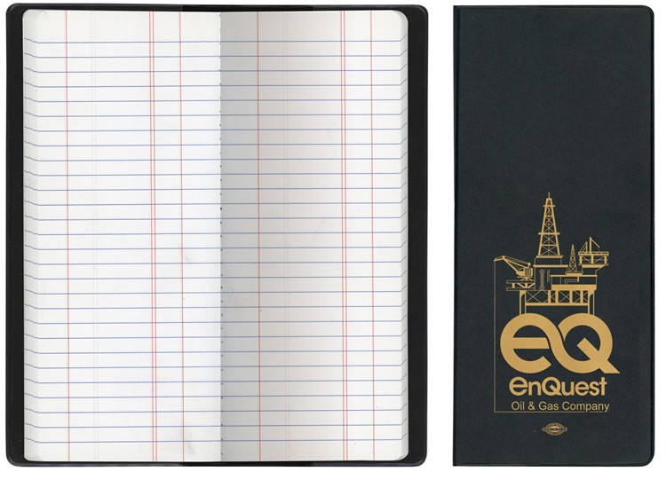 Oil & Pipe Long Tally Book-Standard Vinyl 9