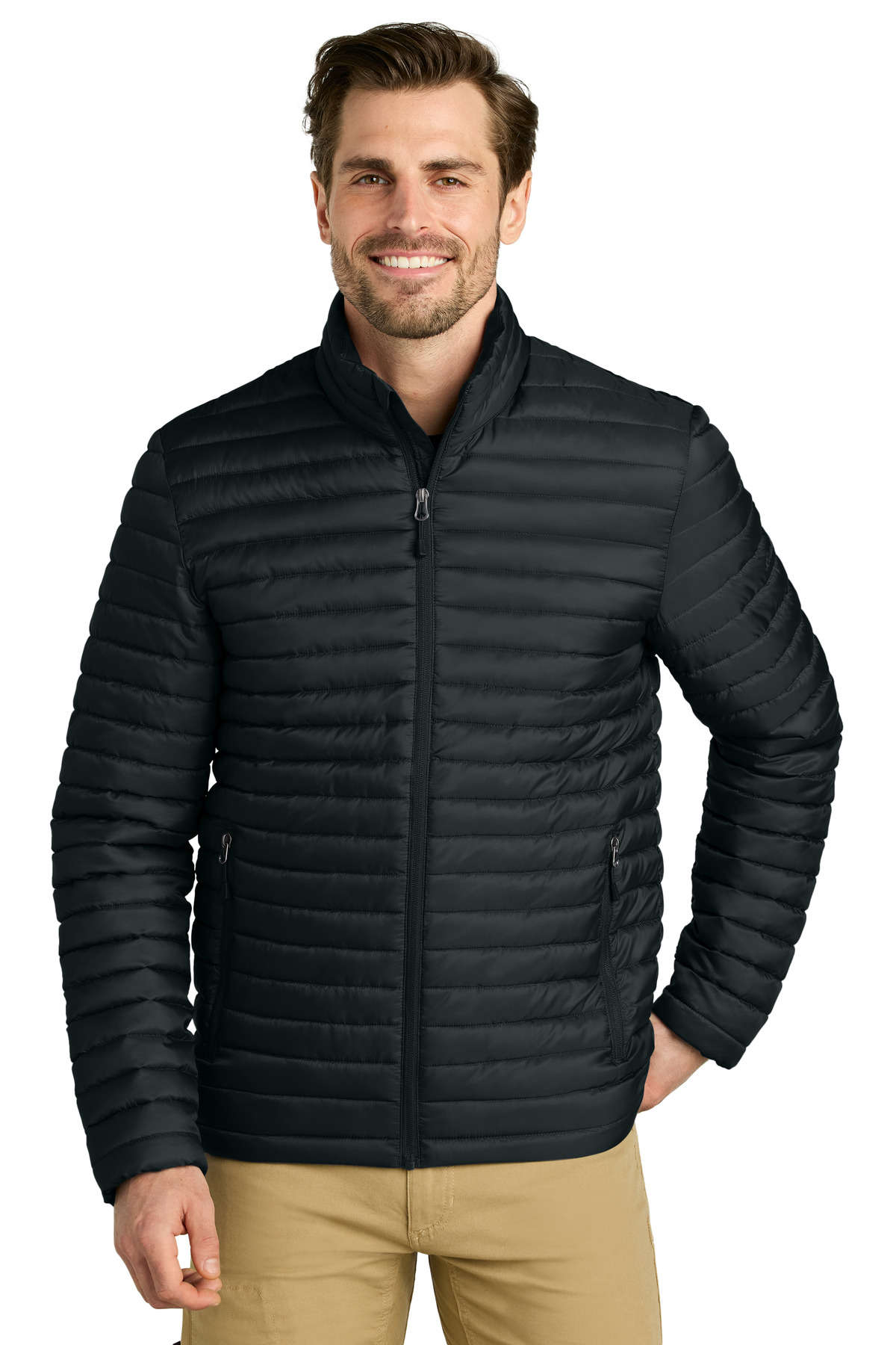Eddie Bauer® Packable Quilted Full-Zip 19