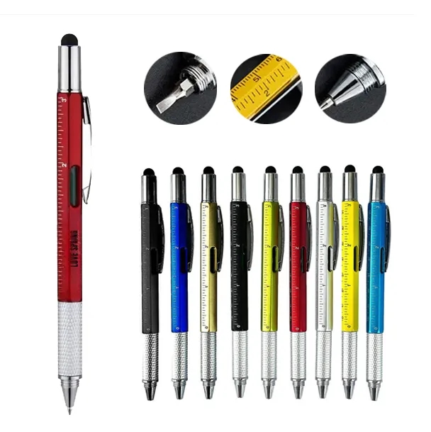 Multi Functional Screwdriver Pen With Scale Ruler