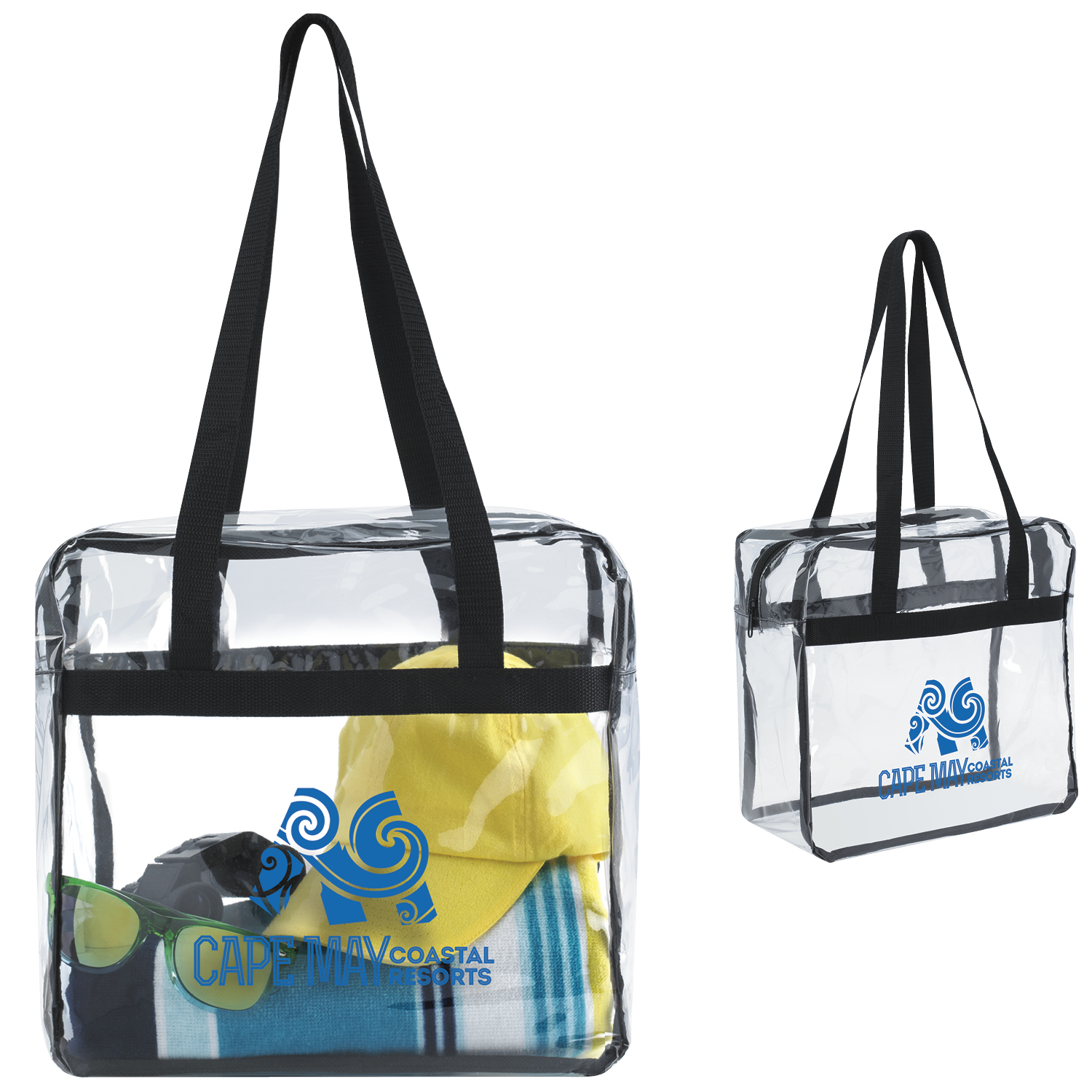 Good Value™ Clear Zippered Tote 8