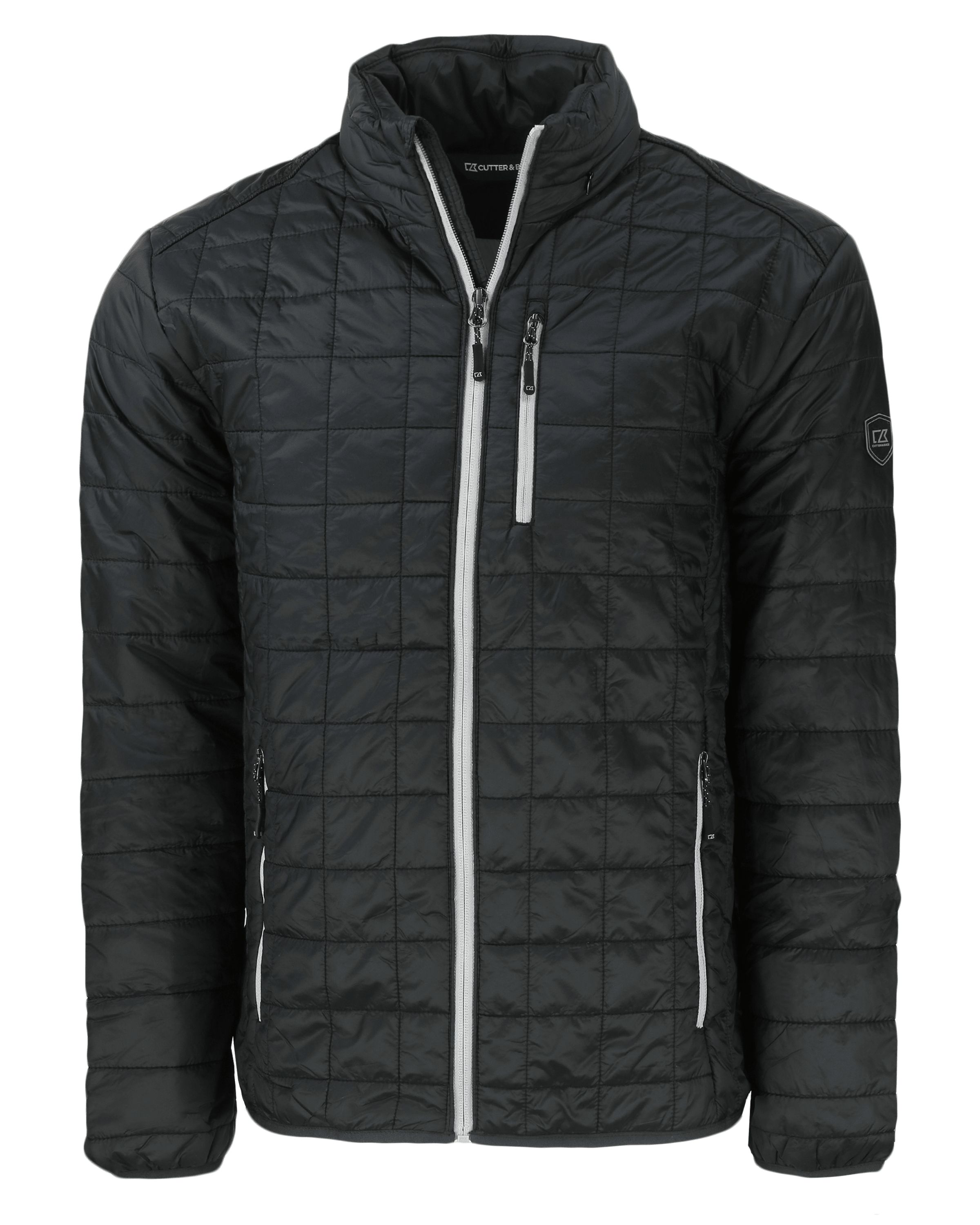 Cutter & Buck Rainier Recycled Insulated Puffer Mens Full Zip Jacket 7
