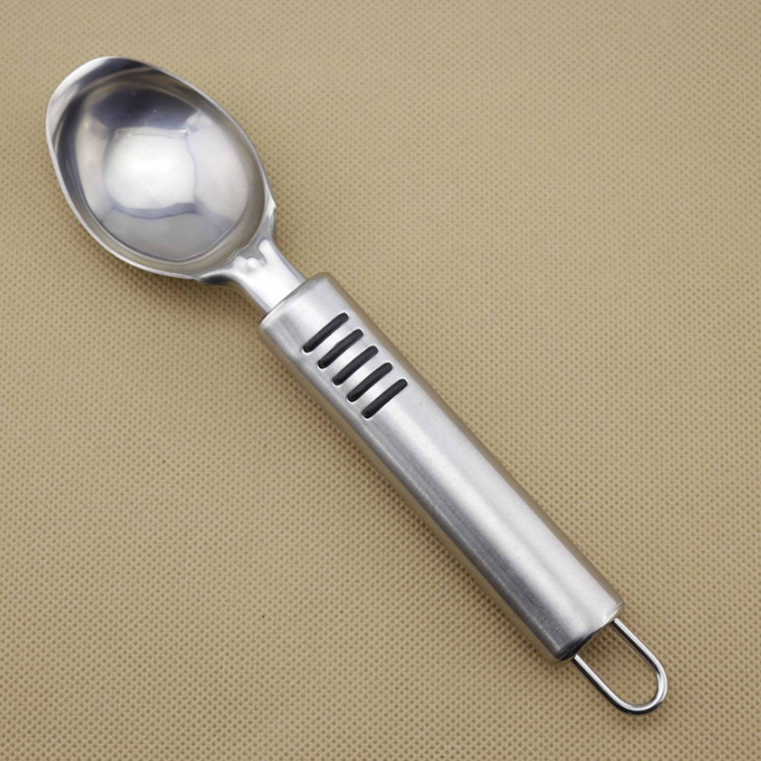 Nonstick Anti-Freeze Stainless Steel Ice Cream Scooper 4