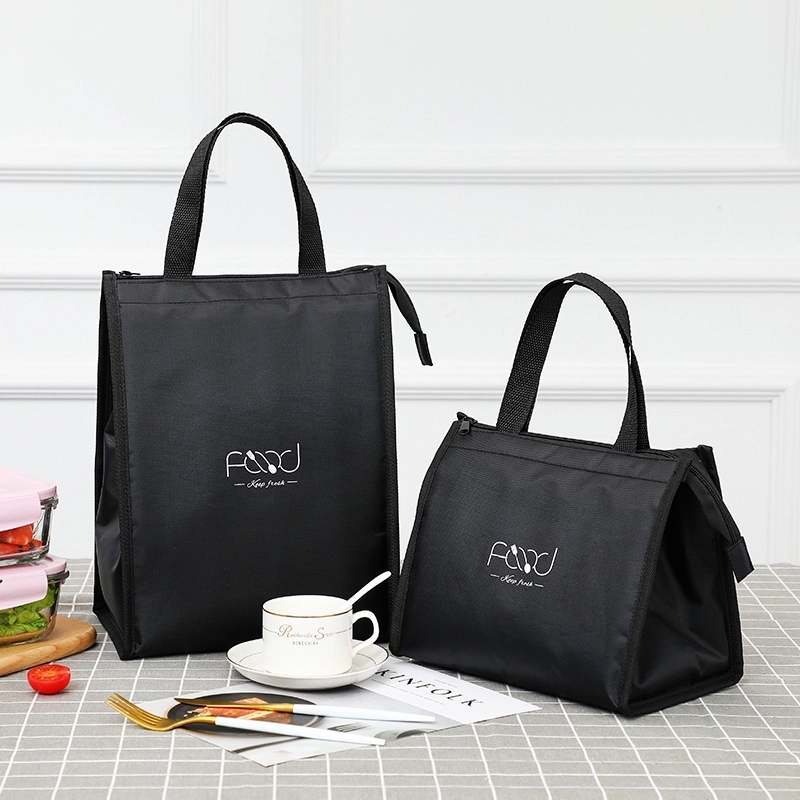 Insulated Lunch Bag Reusable Box For Office Work School 4