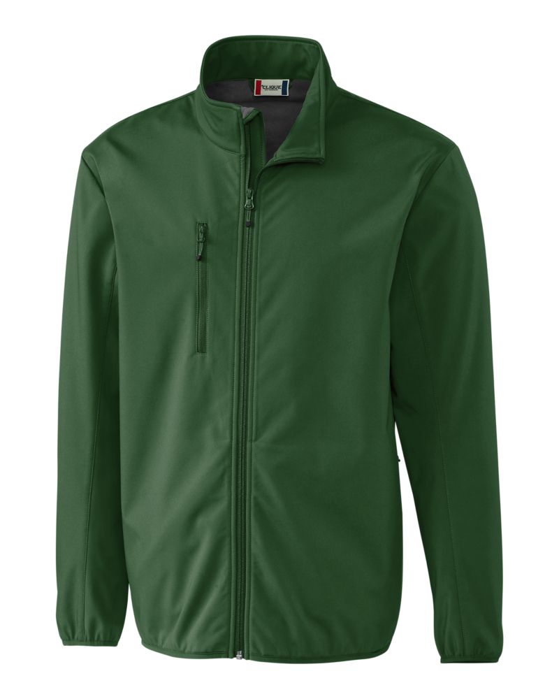 Clique Trail Recycled Stretch Softshell Mens Full Zip Jacket 13