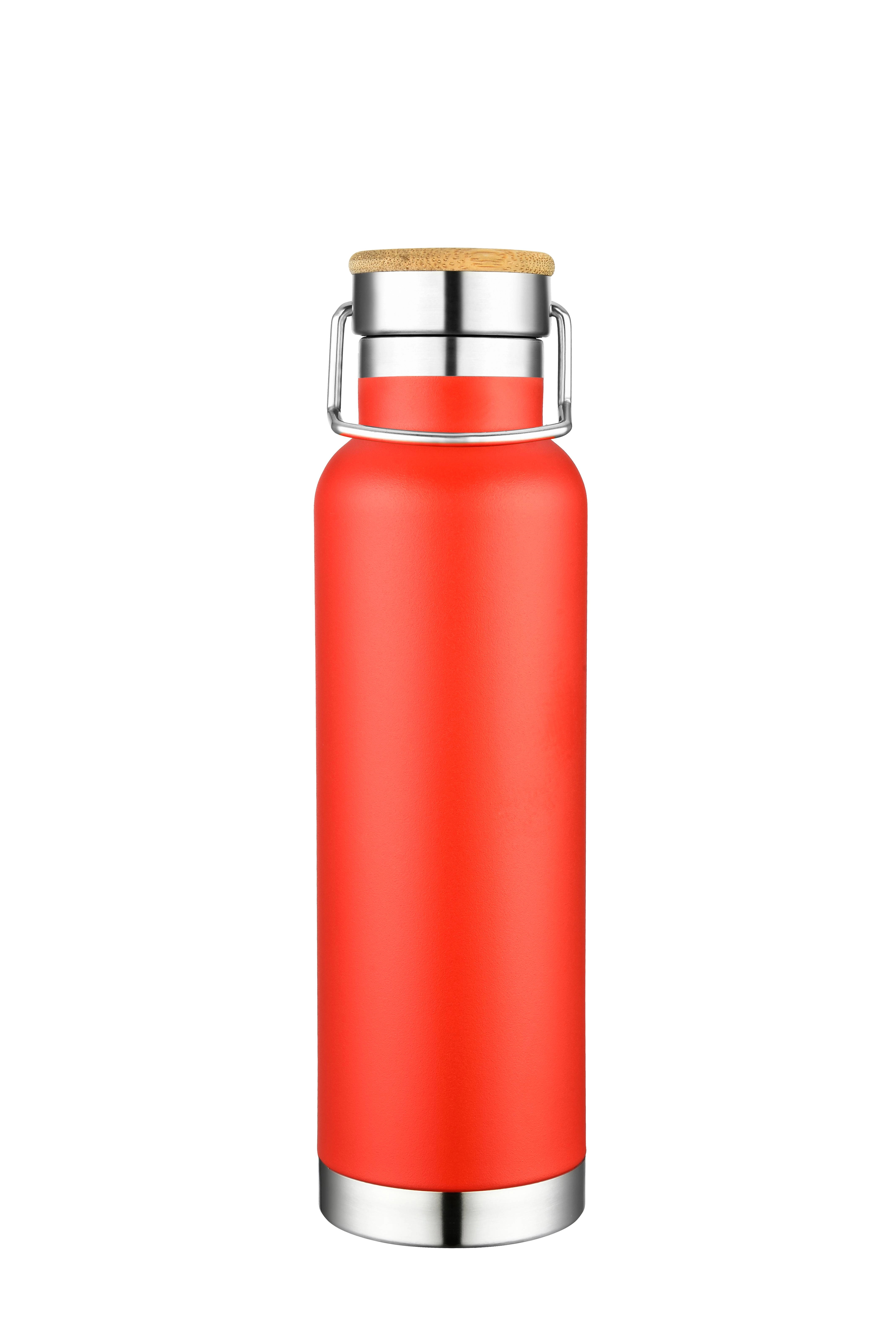20oz. Double Wall SS Vacuum Tumbler with bamboo lid 6