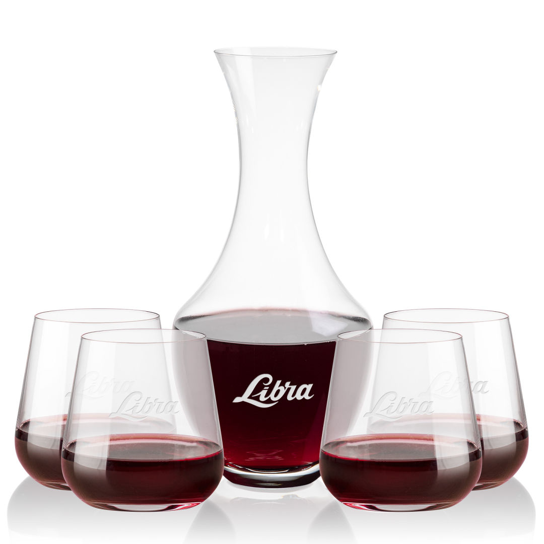 Oldham Carafe & Howden Stemless Wine 3