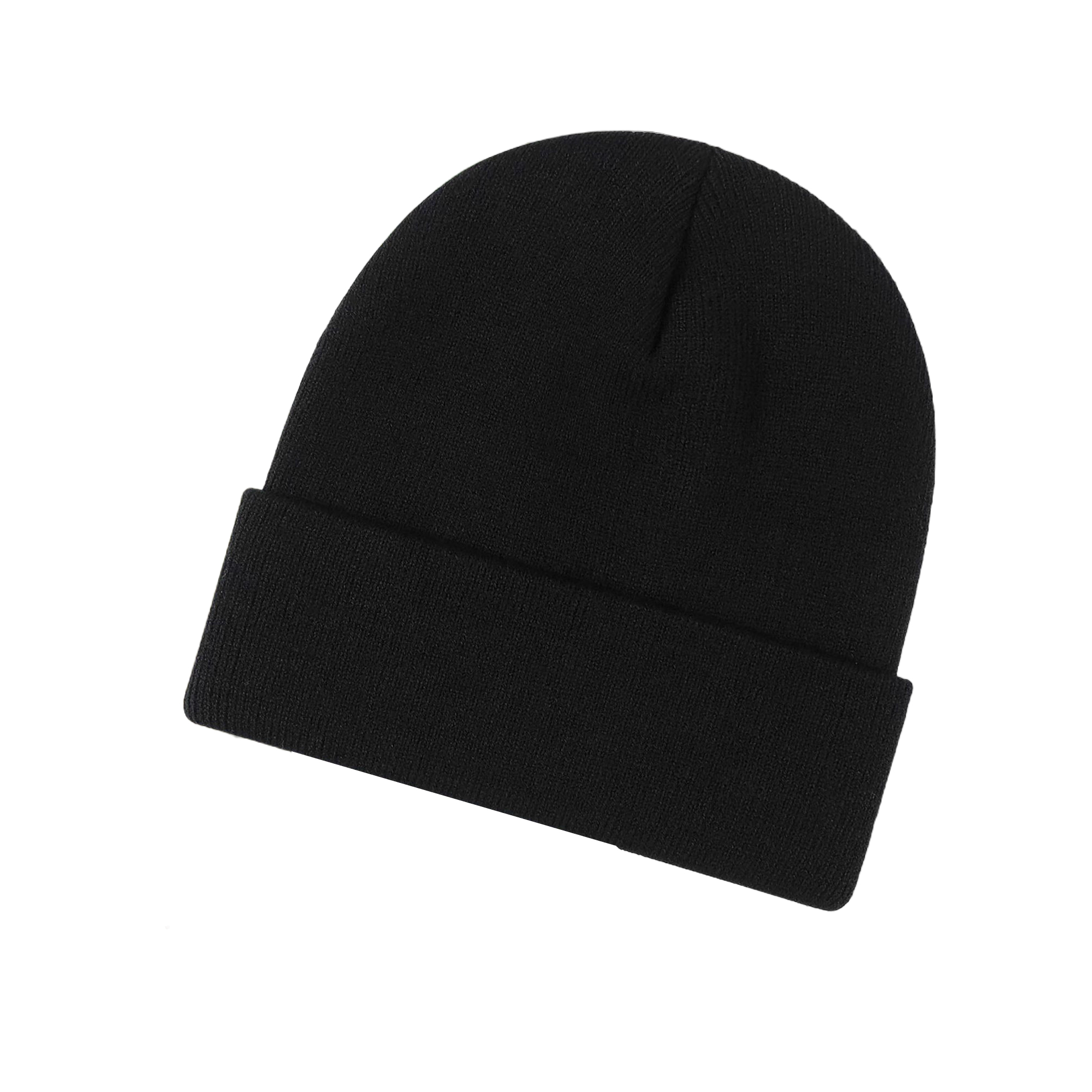 Acrylic Knitted Thermal Beanie With Front Embroidery 13