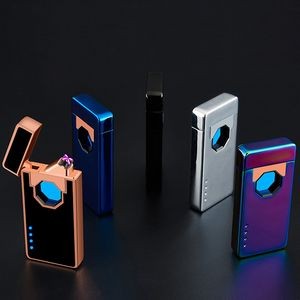 Hexagonal Sensor Infrared Dual Arc Lighter With USB Charging 25