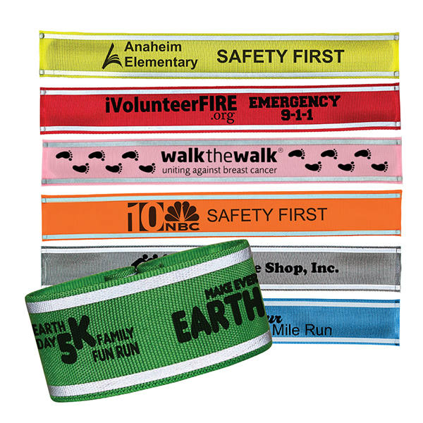 Nylon Reflective Snap Band 4