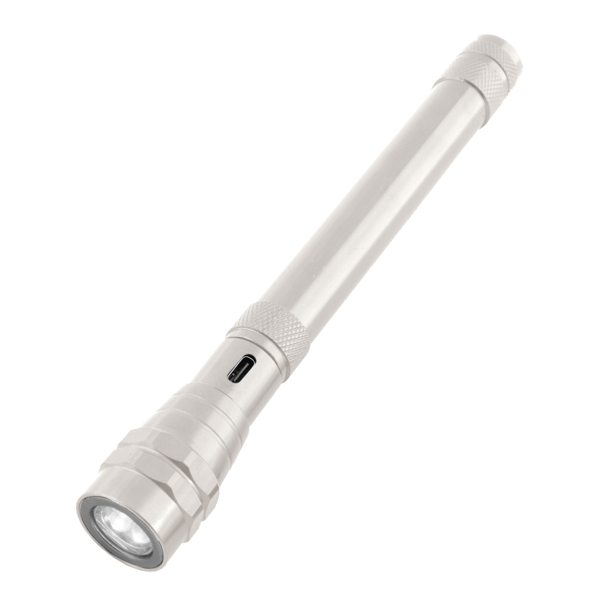 Telescopic Rechargeable Recycled Aluminum Flashlight With Magnet 2.0 5