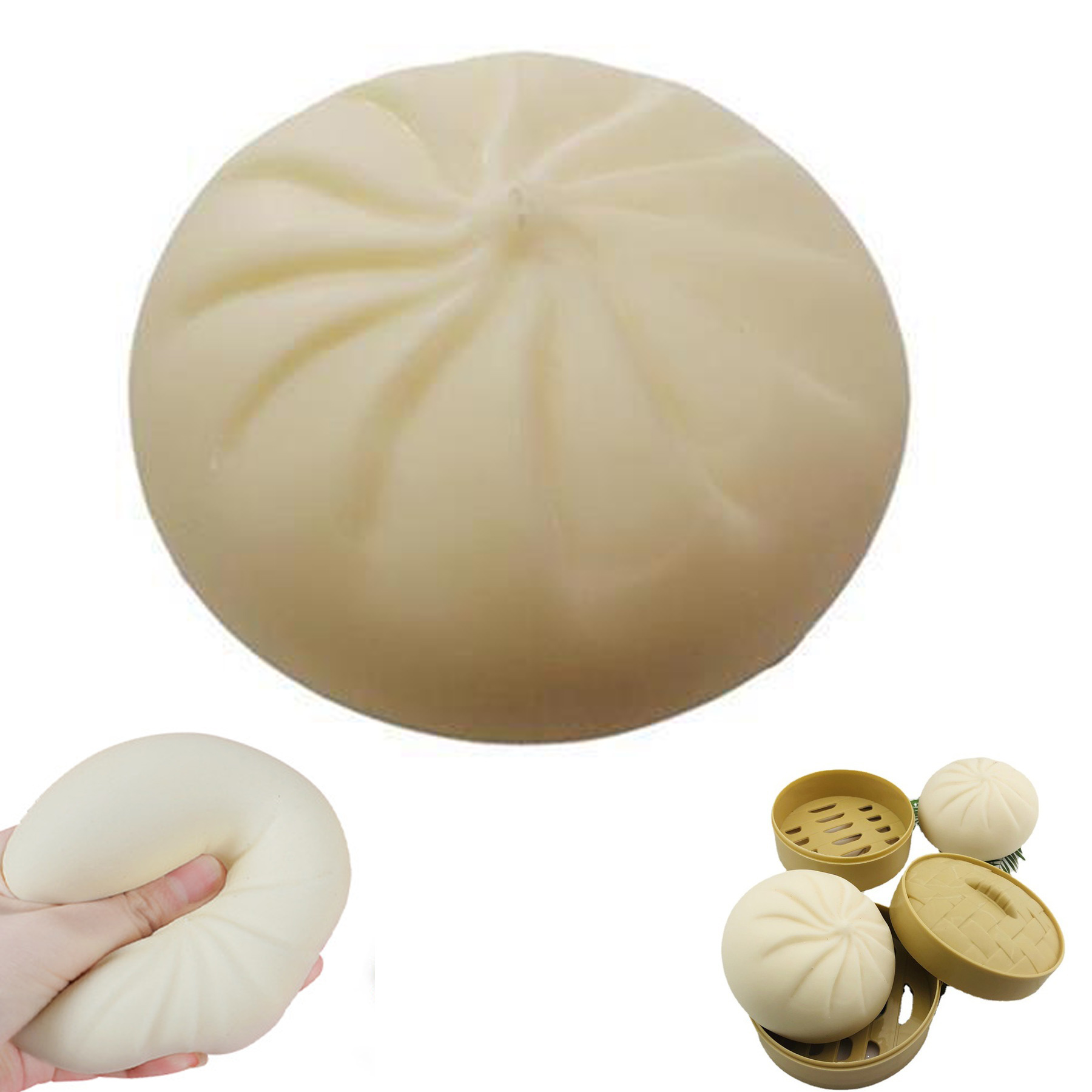 Simulation Big Bun Squeezing Toy 1