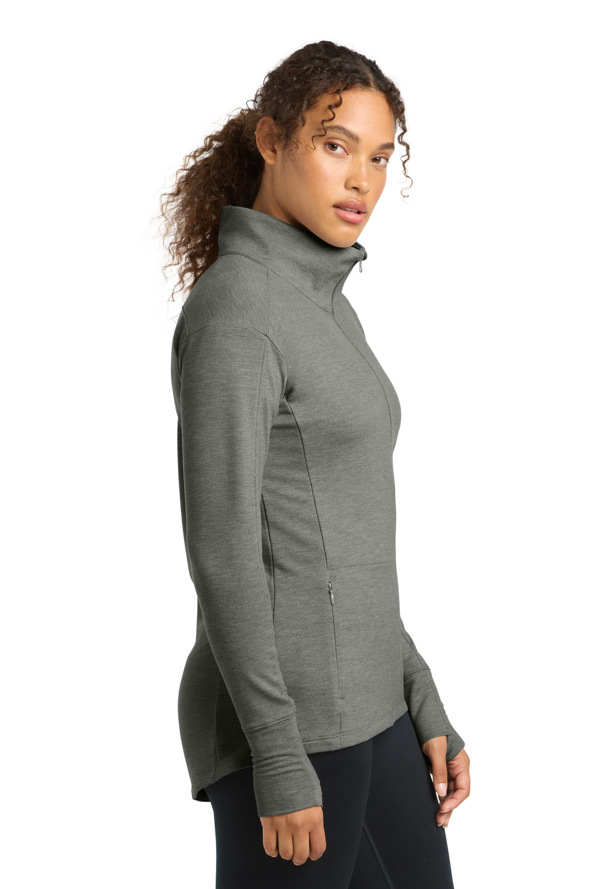 Sport-Tek Women's Sport-Wick Flex Fleece Full-Zip. LST560 18