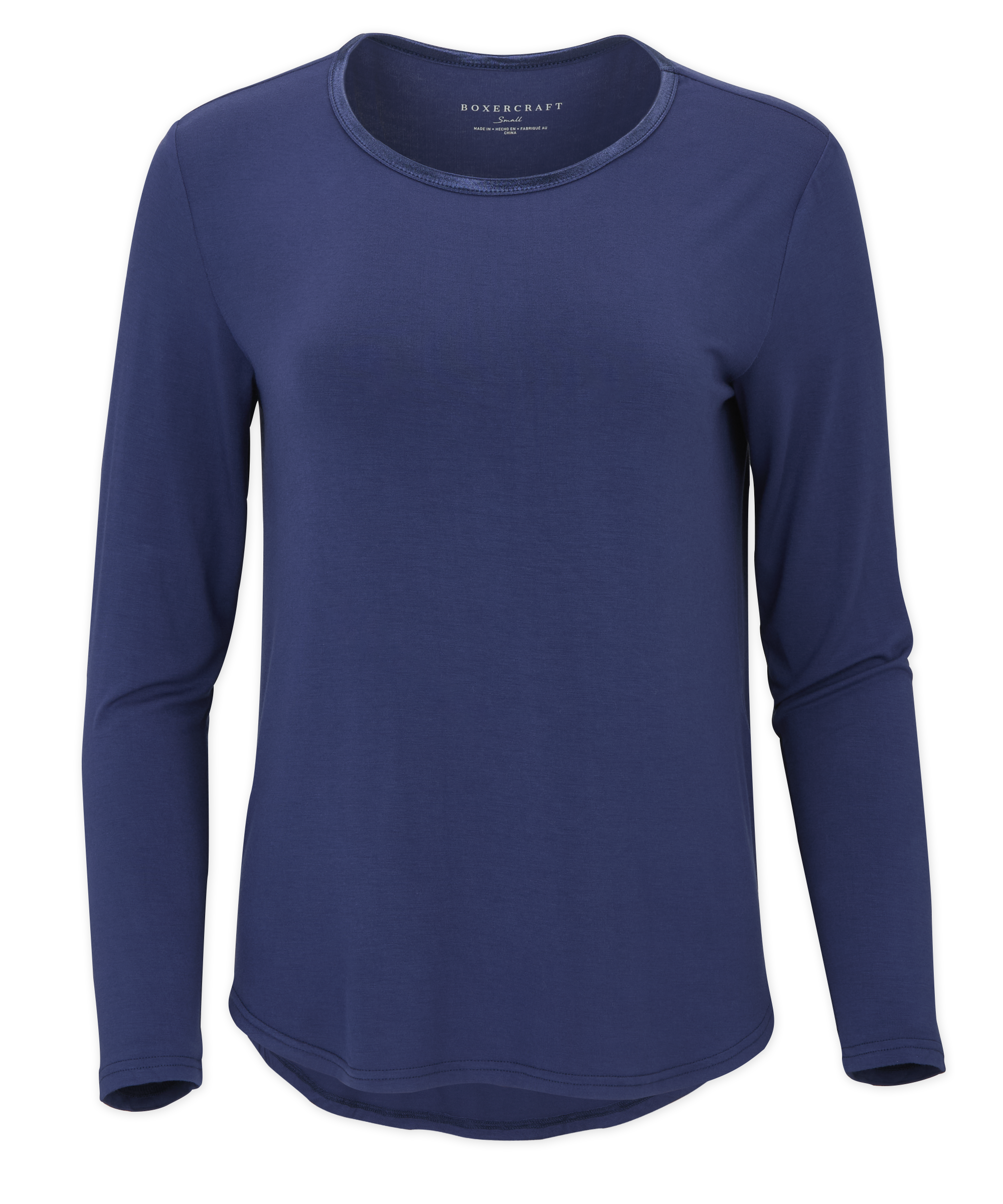 BOXERCRAFT WOMEN'S BAMBOO LONG SLEEVE TEE 1