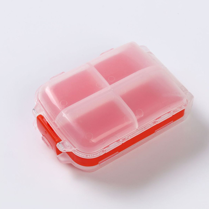 8 Compartments Pill Organizer Portable Pocket Pill Box Dispenser 37