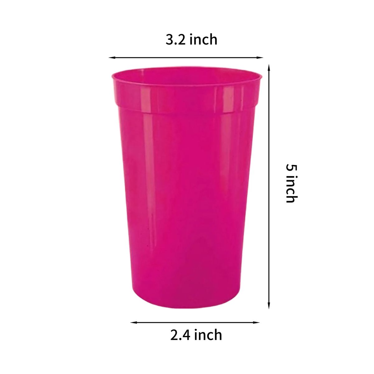 Durable 16oz Plastic Cup for Stadiums and Festivals 6