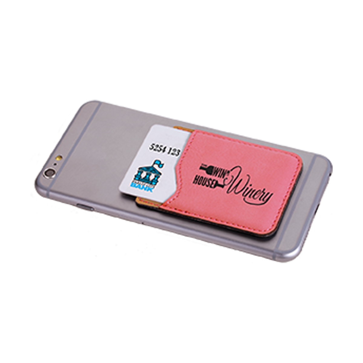 Laser Engraved Leatherette Phone Wallet (2.375"x3.125") 8