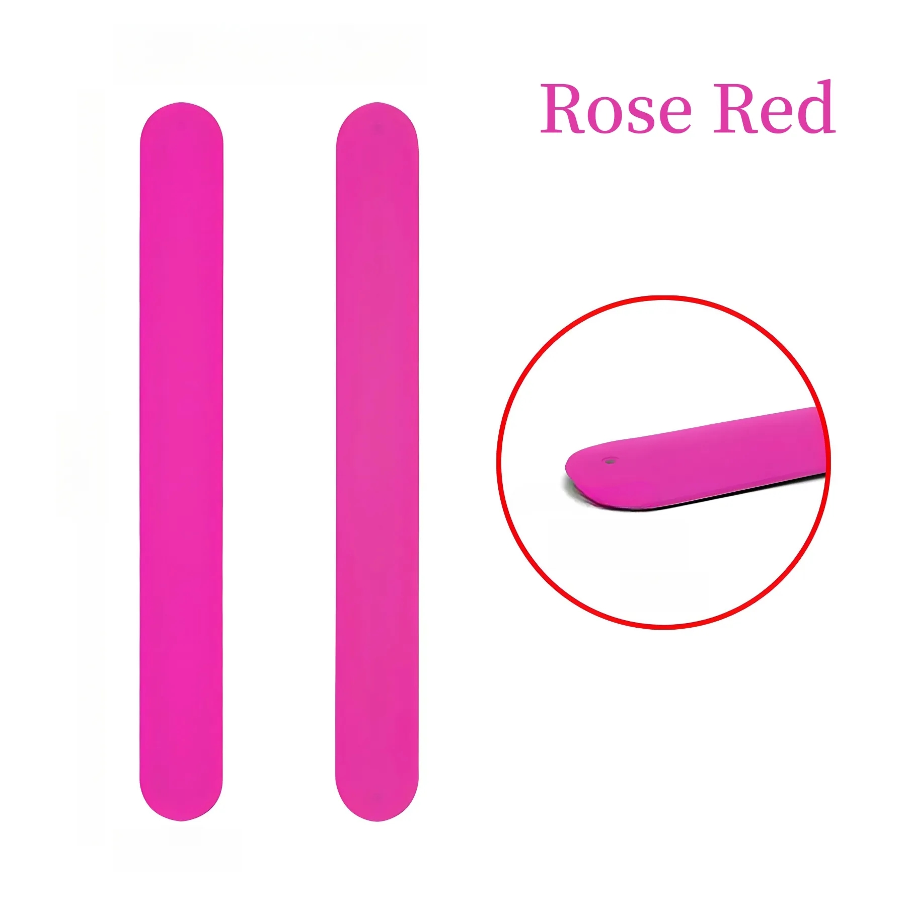 Full Color Custom Silicone Slap Bracelets 3