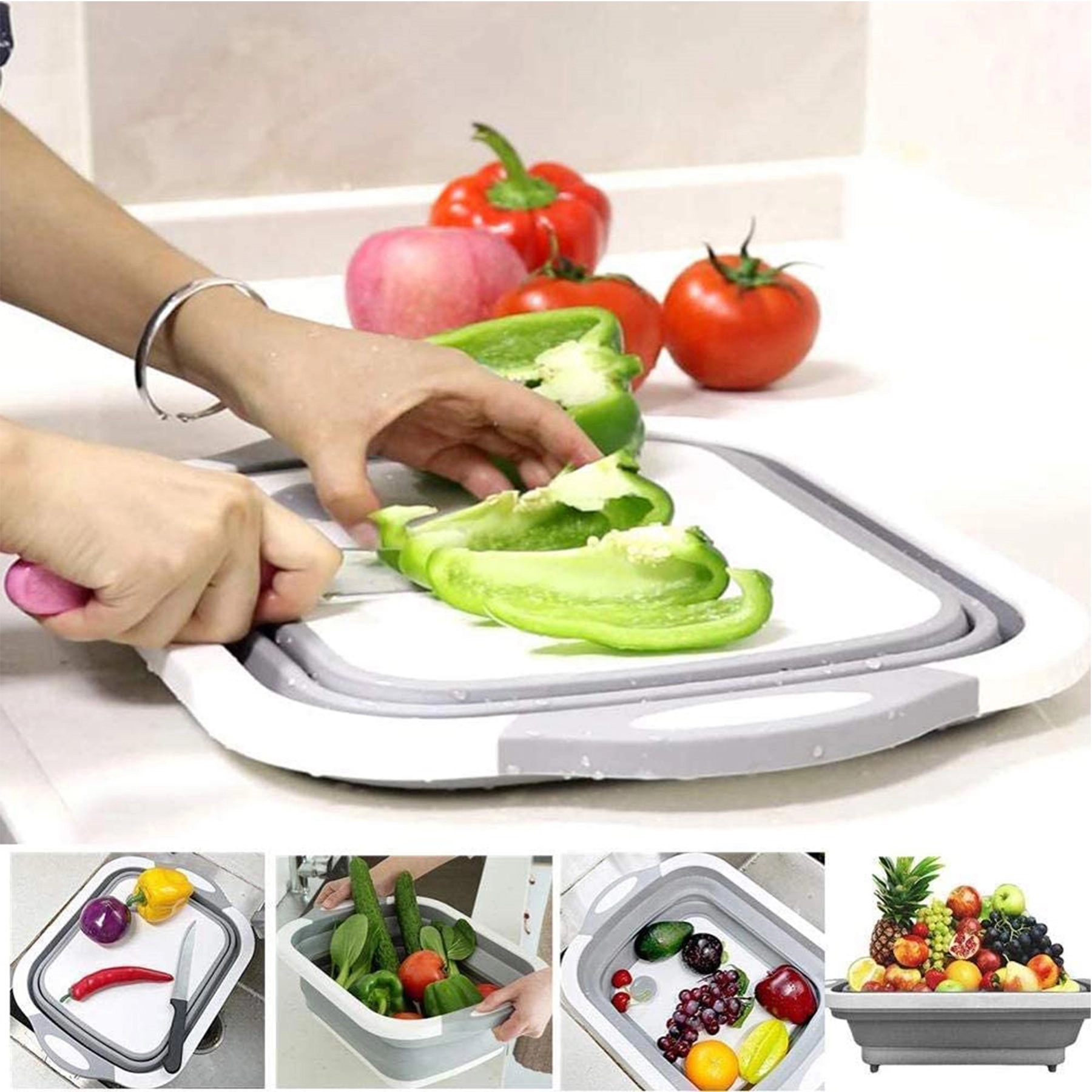 Funny Versatile Collapsible Cutting Board 8