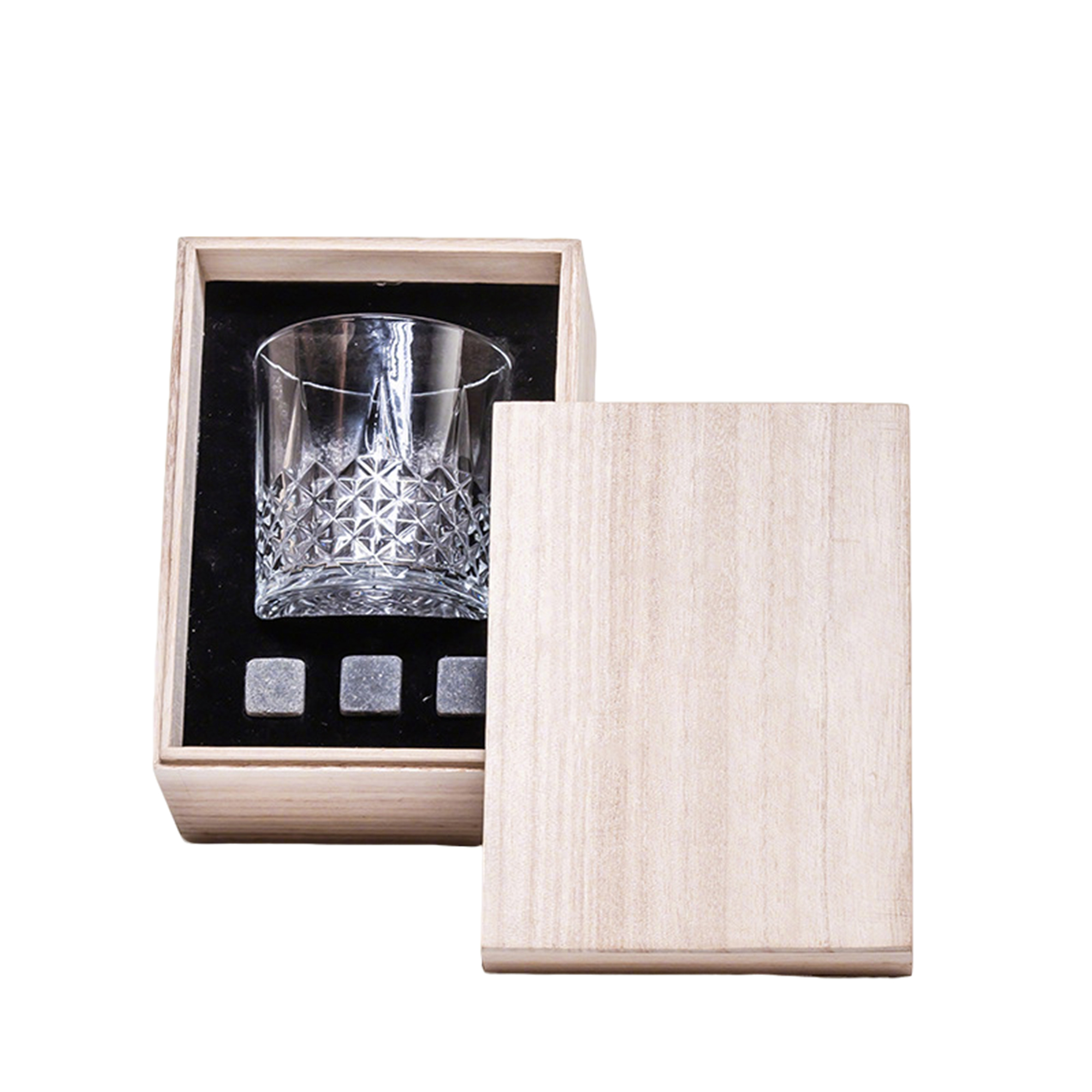 Whiskey Gift Set Presentation Box 5.91" x 4.73" x 3.15" 5