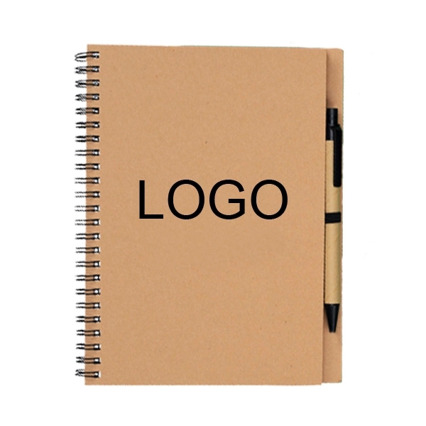 A5 Recycled Notebook And Ball Pen 2