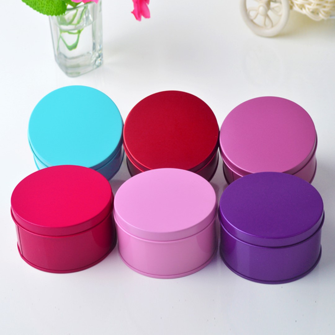 Round Colored Tin 3