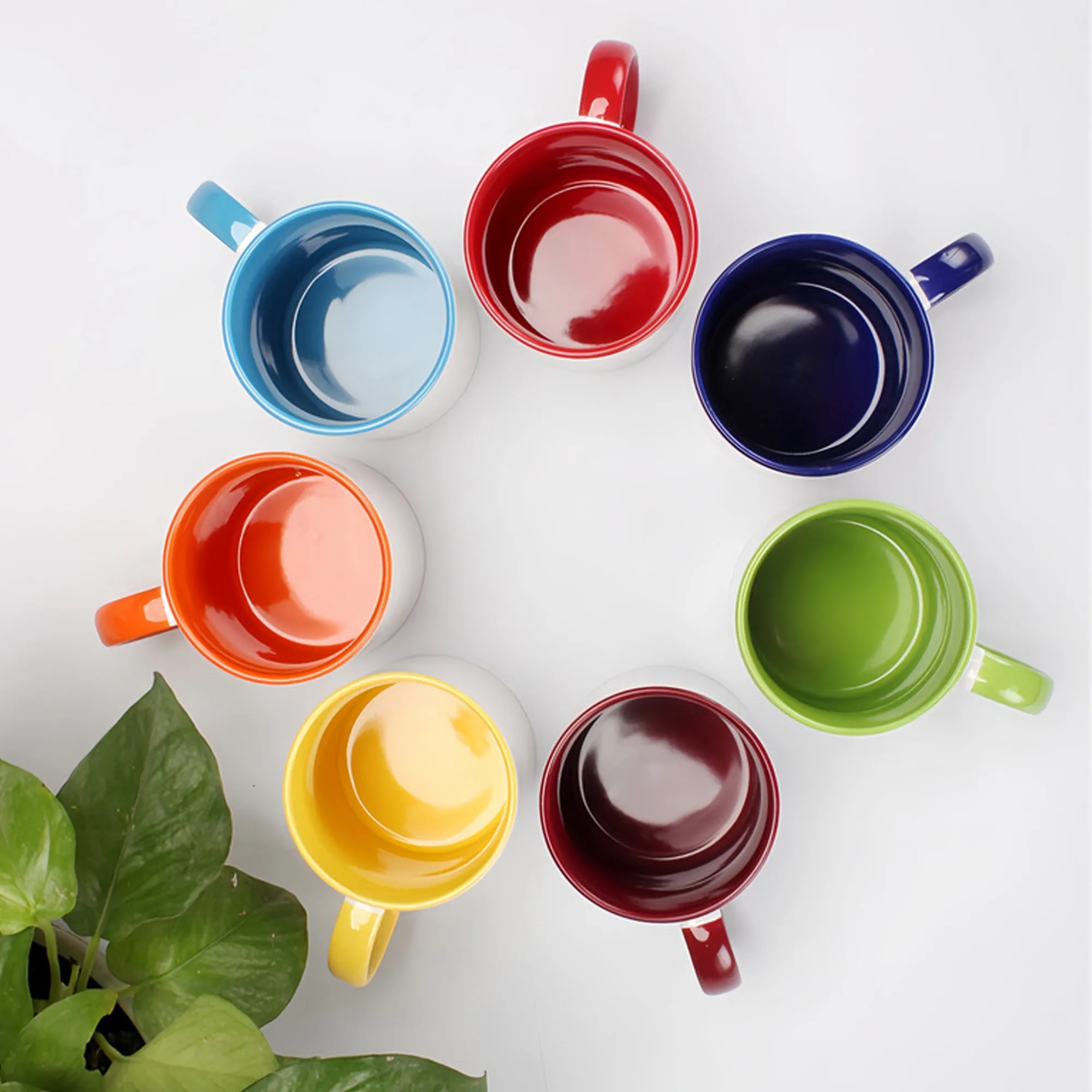Dual-Color Ceramic Mug 3