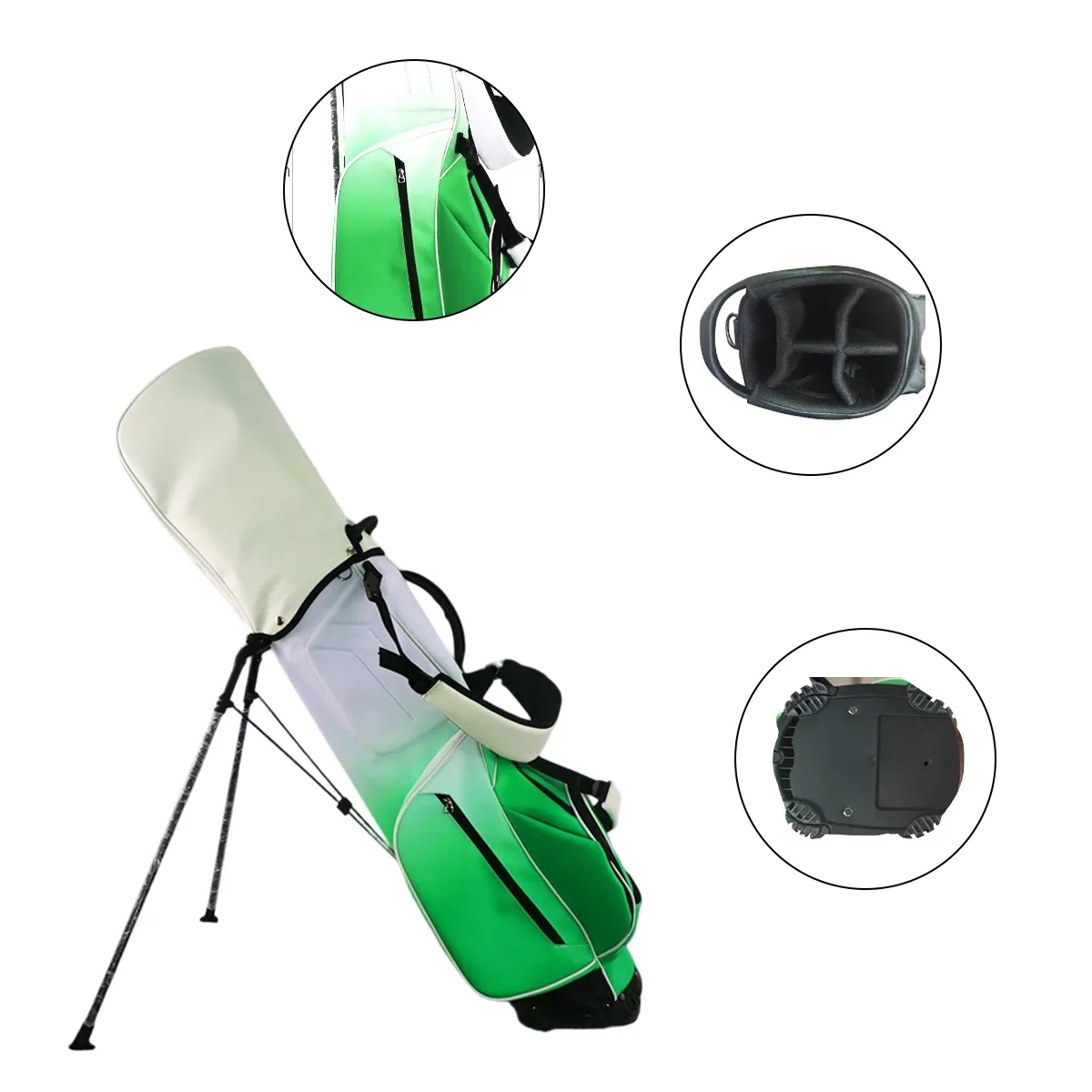 Lightweight Golf Stand Bag With Dual Strap 4