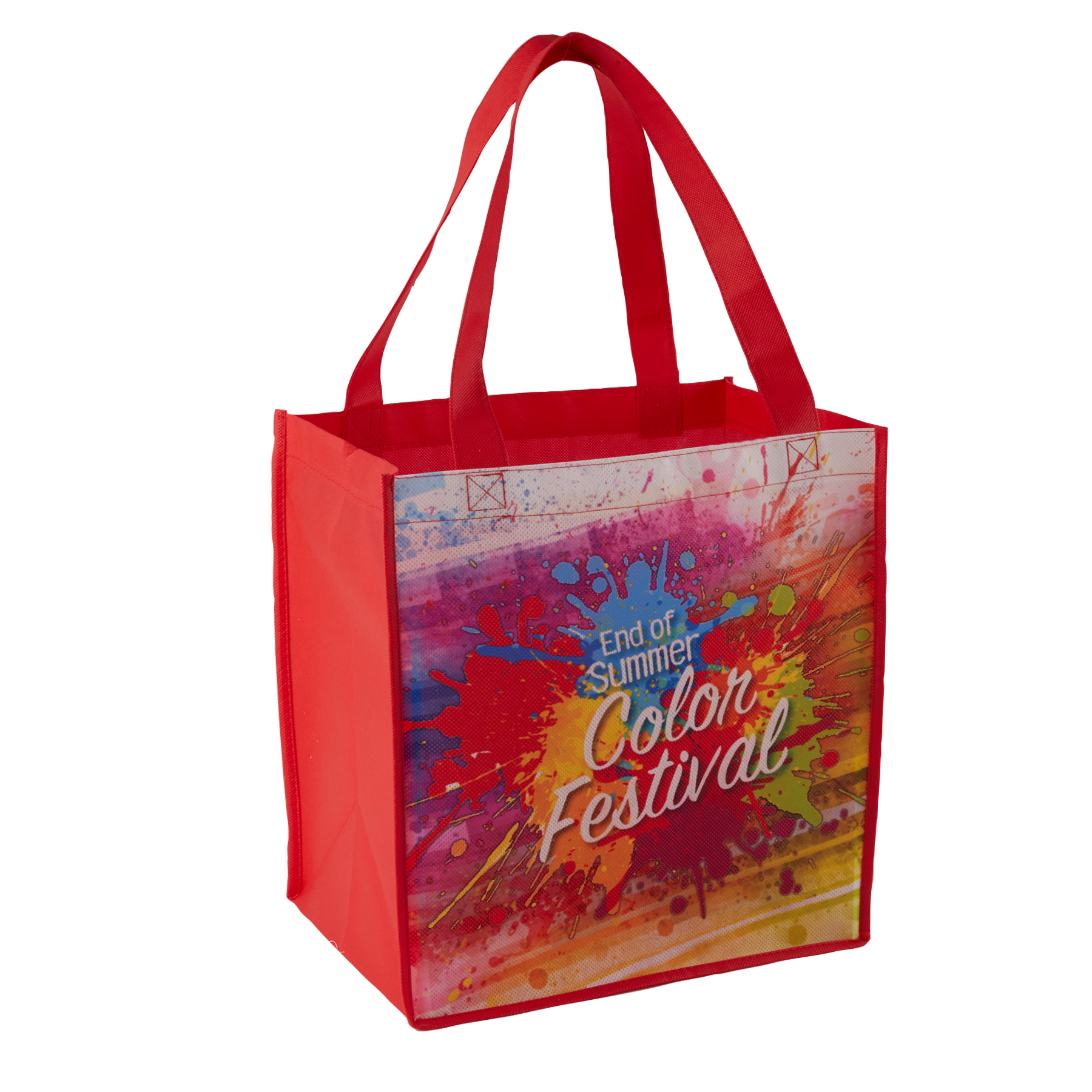 Sublimated Non-Woven Grocery Tote Bag
