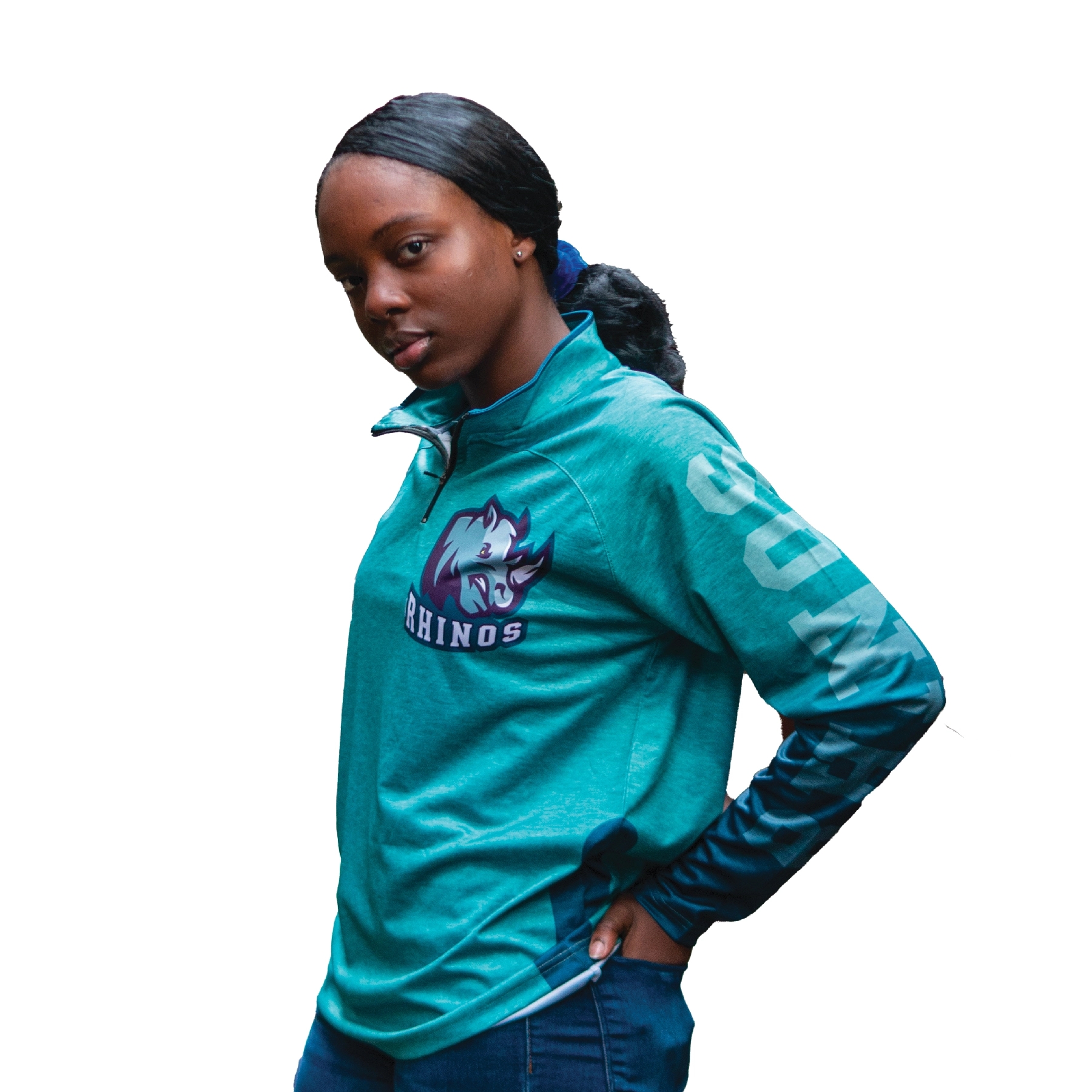 Sublimated Quarter Zip Sweater 2