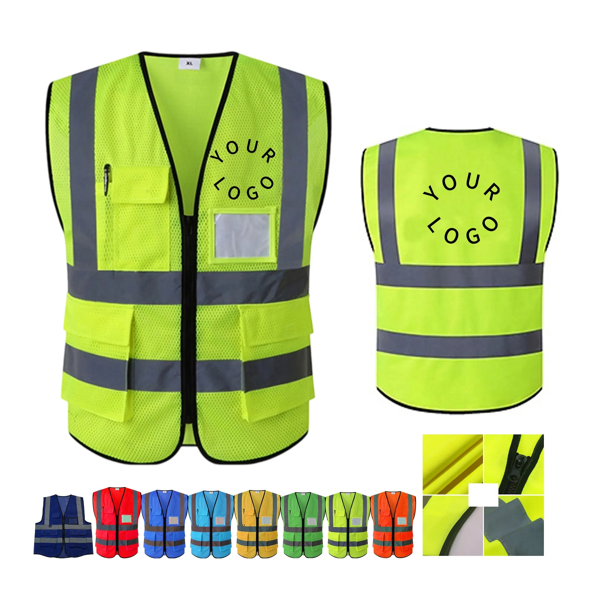 Reflective Safety Vest 27 Inch 6