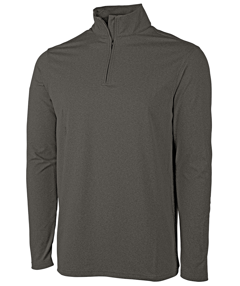 Men's Heathered Eco-Logic Stretch Quarter Zip