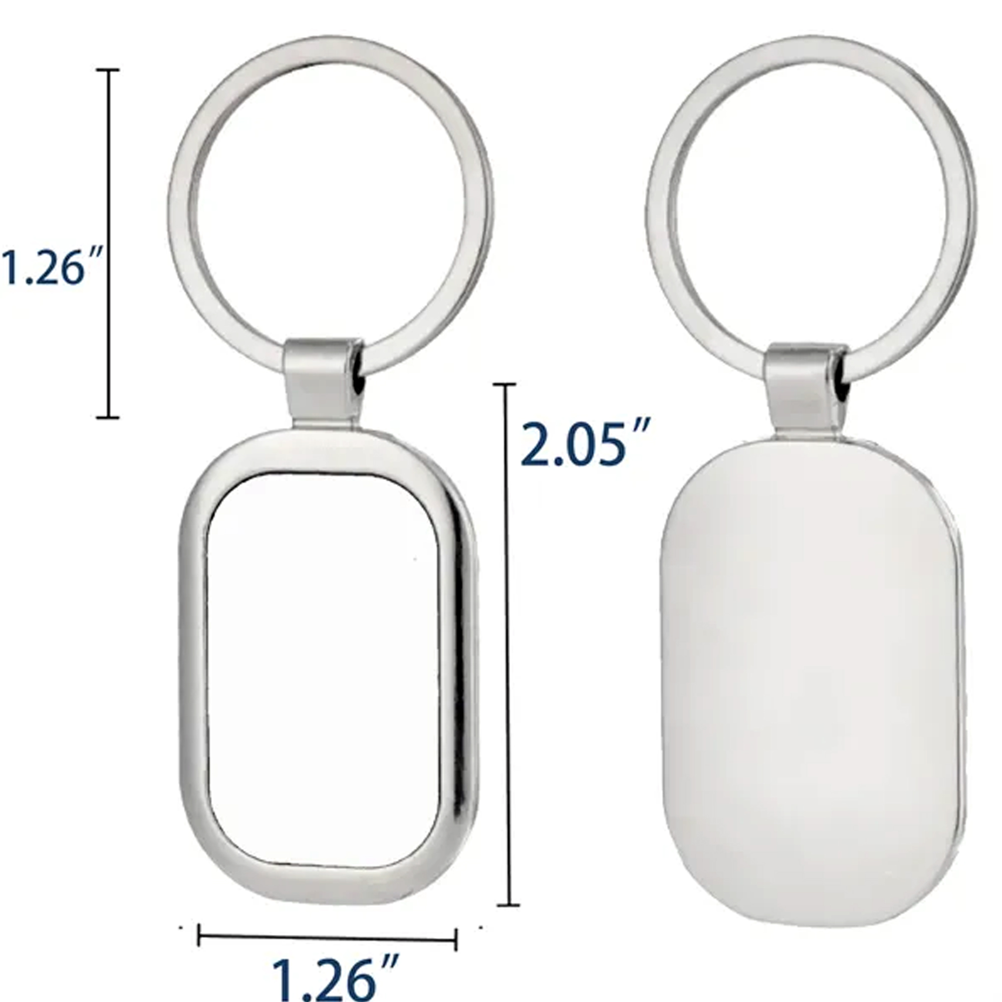 6 Style Custom Metal Keychain Collection 4