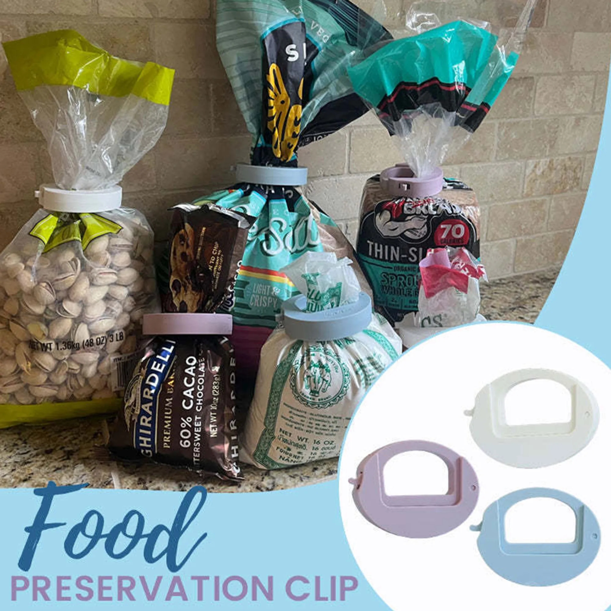 Premium Safety Food Clip For Home Storage 4