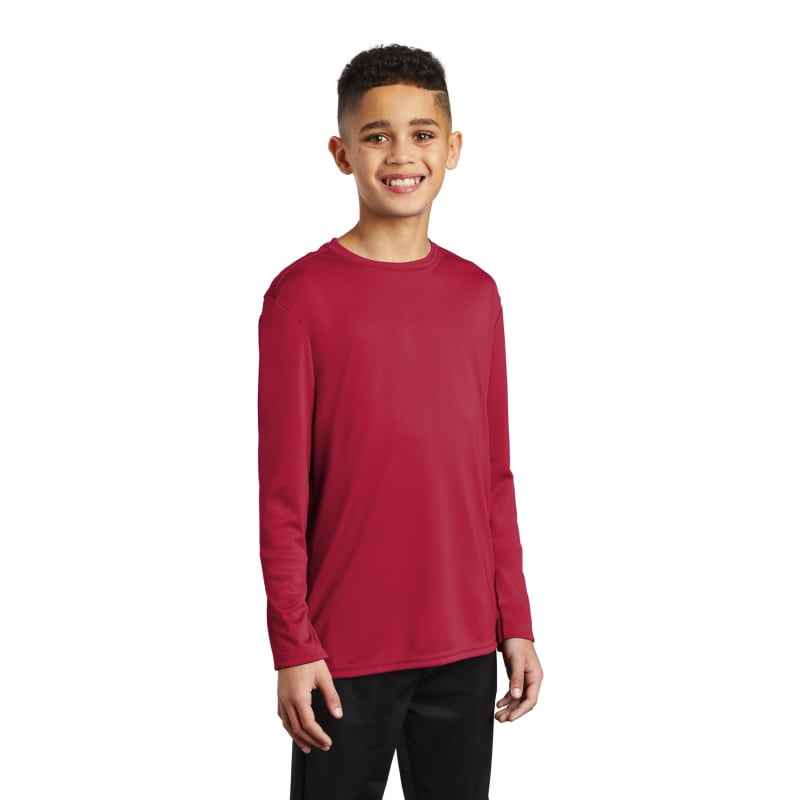 Port & Company Youth Long Sleeve Performance Tee 47