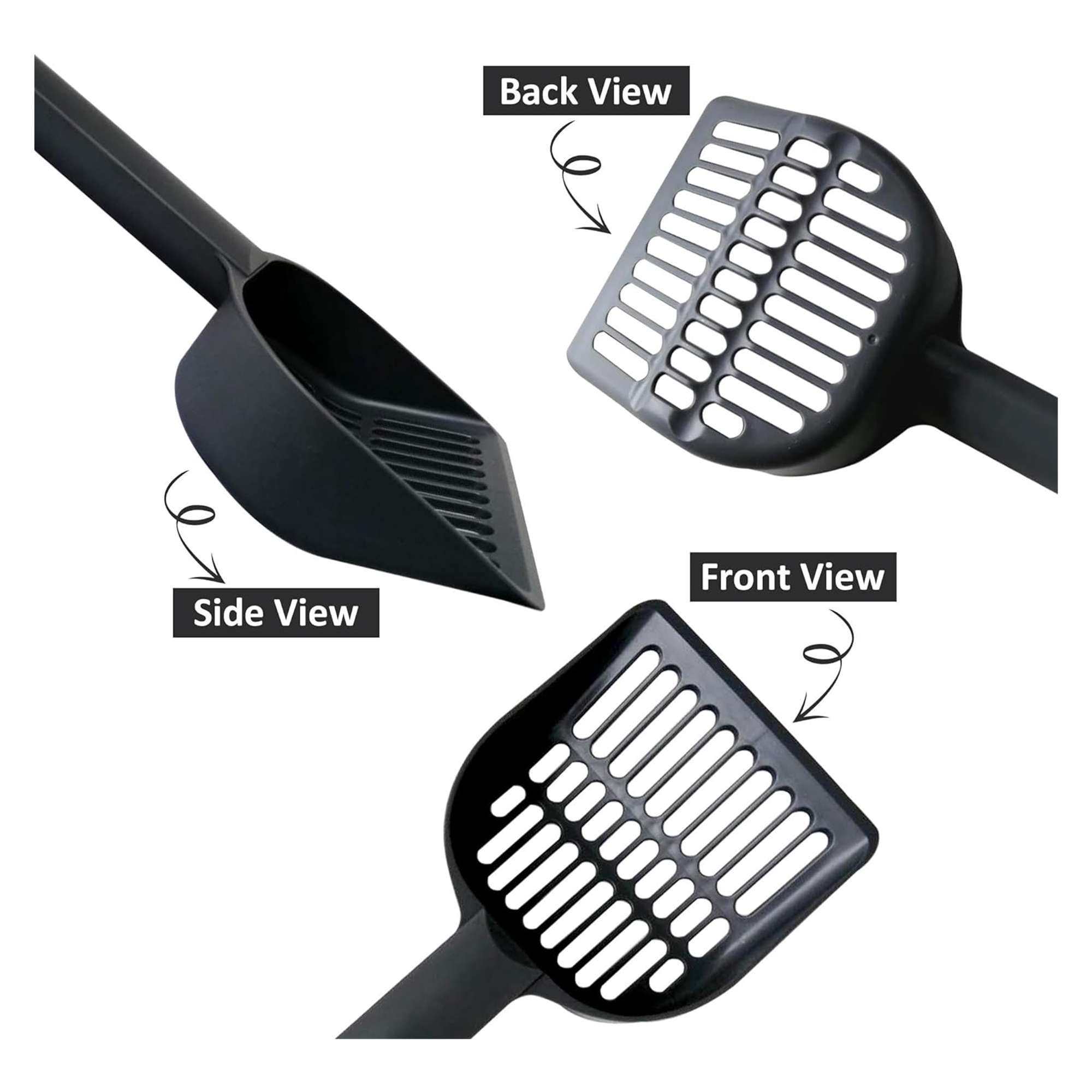 Storable Cat Litter Scooper With Handle 3