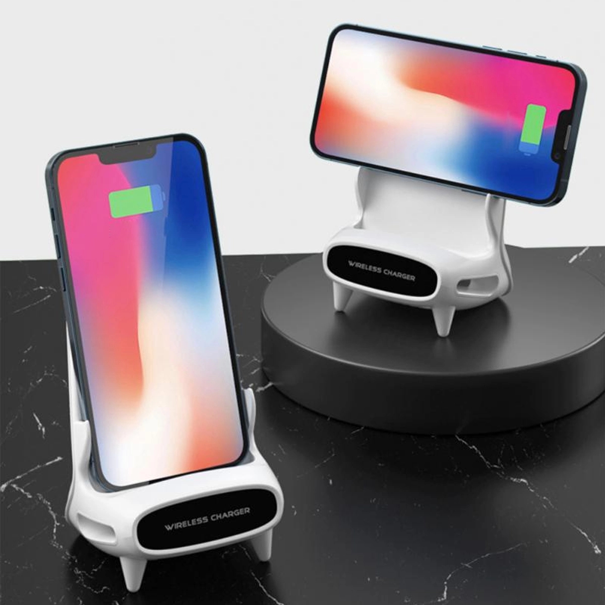 Wireless Charger Desk Mobile Phone Holder 3