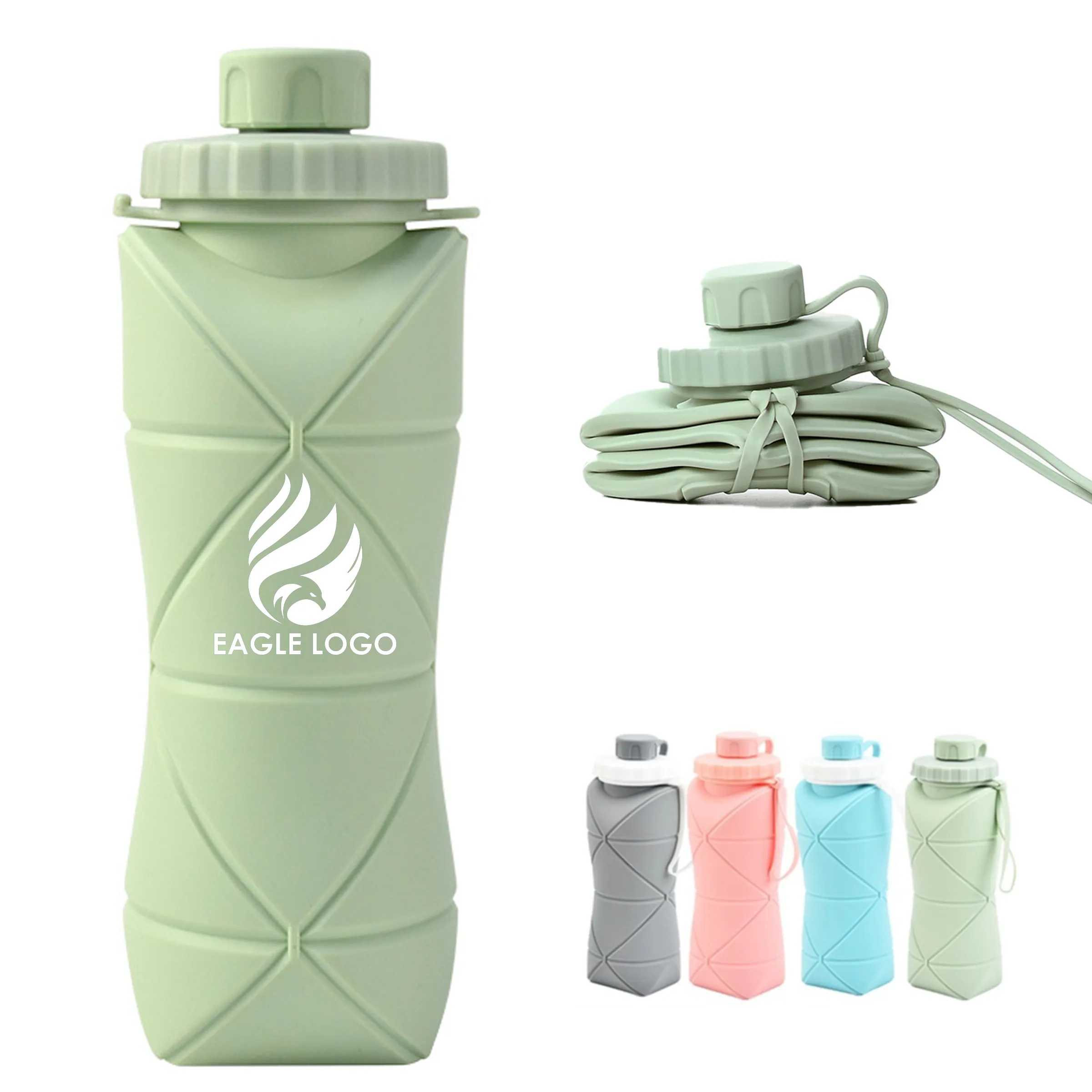Silicone Collapsible Waterproof Travel Cup 6