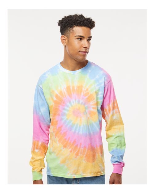 Unisex Tie-Dyed Long Sleeve T-Shirt - 2000 83
