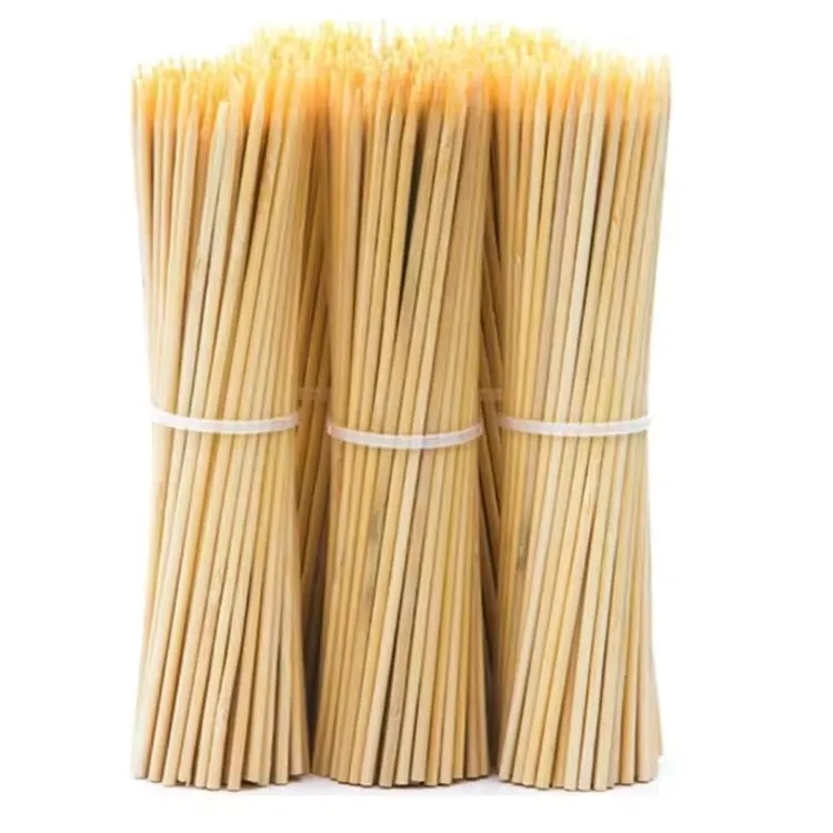 12" Bamboo BBQ Skewer Set. 100 Pcs 7